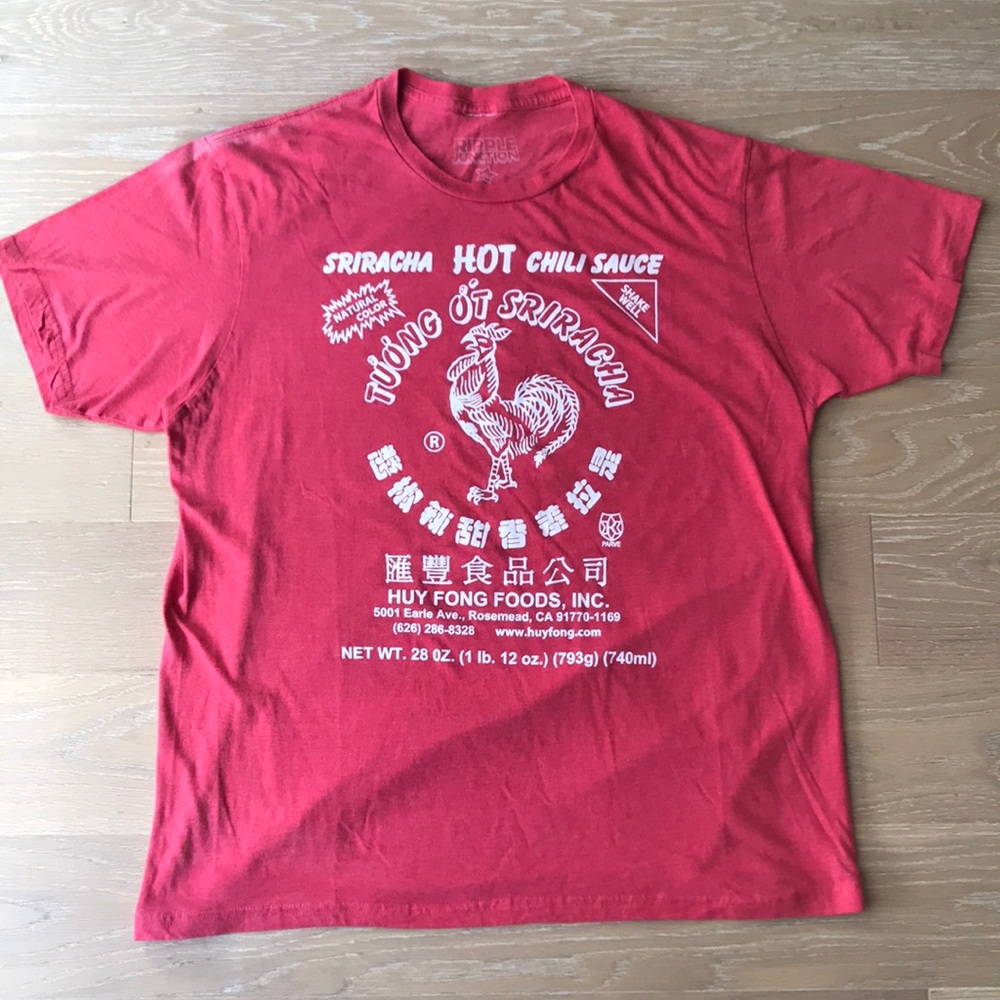Sriracha Shirt Men’s XL